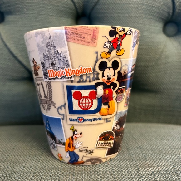 Disney Parks Authentic “All Over” Print Mug, Disney World 40th Anniversary - Picture 4 of 5